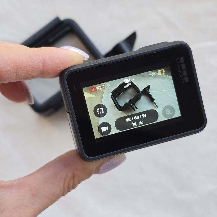 GoPro HER07 Black + аккумулятор + крепление