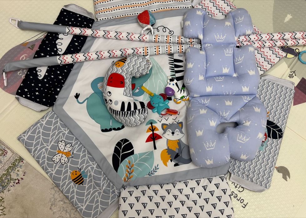 Коврик детский и матрас на коляску