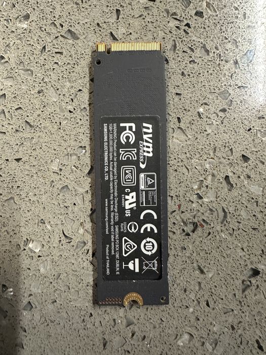 970 Evo plus SSD 500 gb NVMe M.2