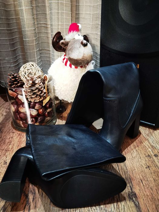 Дамски Ботуши Естествена Кожа