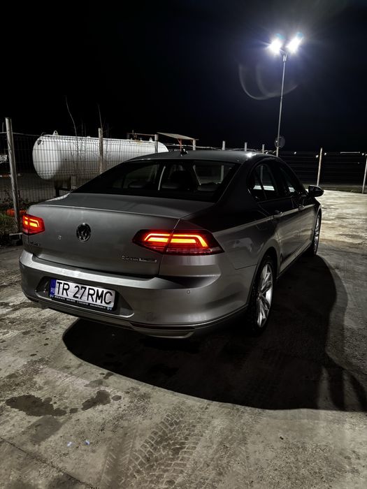 VW Passat B8 Sedan • 2.0 TDI 150 CP • DSG 6 • ACC • Full LED • Piele
