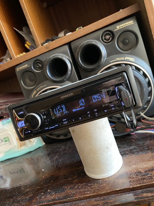Kenwood KDC-X7000DAB - ВИСОК КЛАС - USB Bluetooth CD за кола сд радио