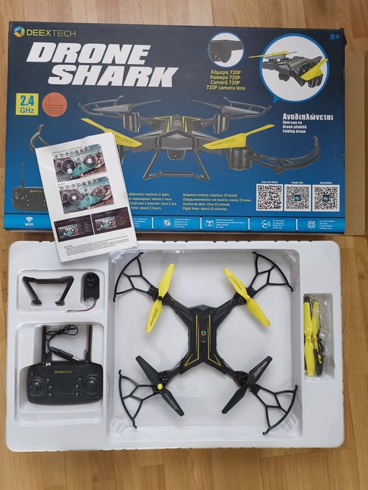 Дрон Deextech Shark с камера 720P
