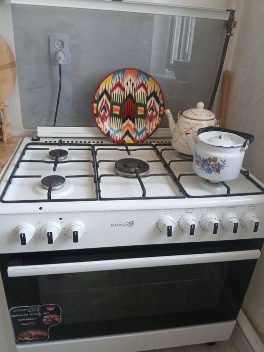 Газ плита сатылады 5 камфорлы