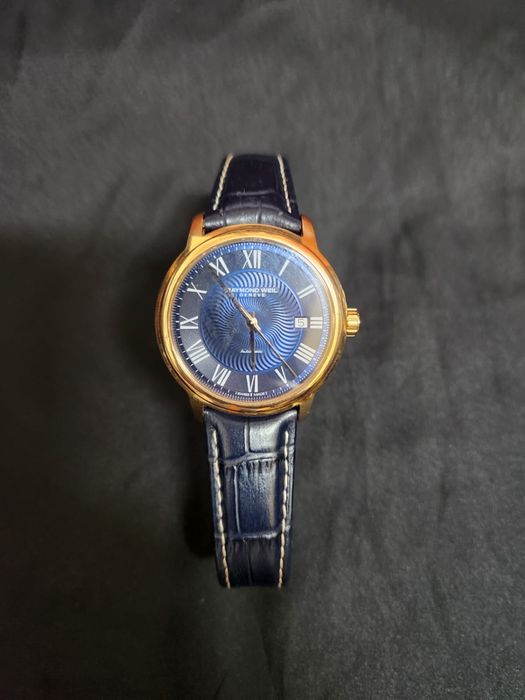 Ceas raymond weil 2237 v30486 automatic suflat cu aur