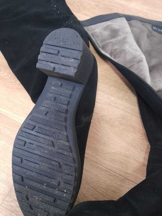 Сапоги зимние замшевые 41 размер