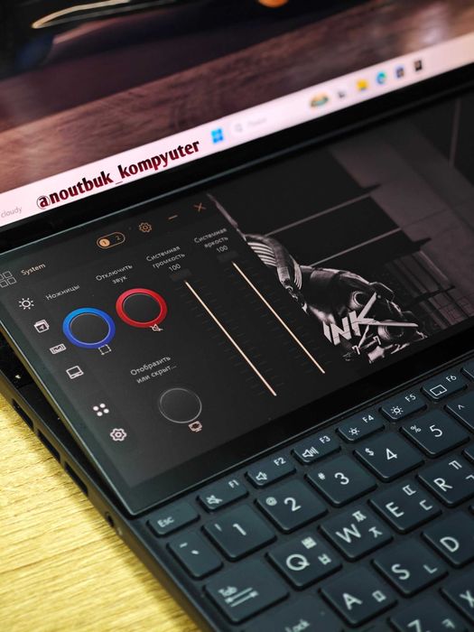 Мощный игровой   Asus Zenbook Duo Pro