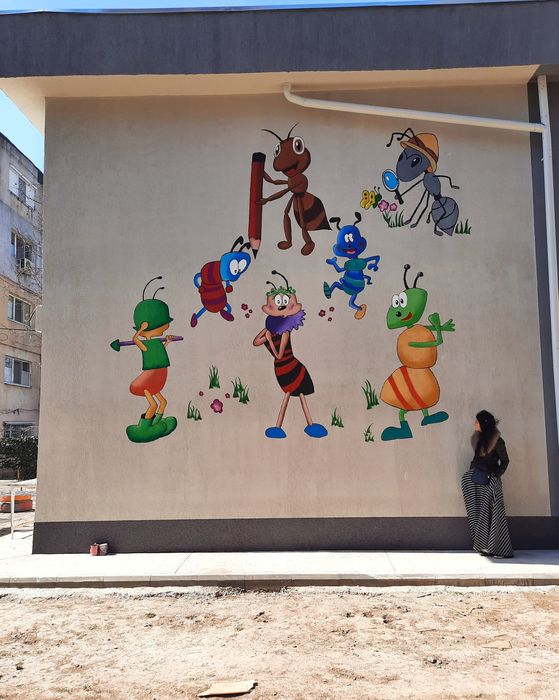 Picturi pereti, Portrete ,Caricaturi,Tenisi pictati