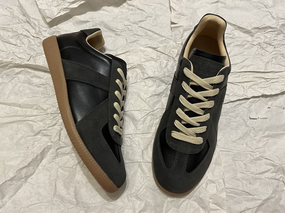 Adidasi Masion Margiela Gats Trainers Grey