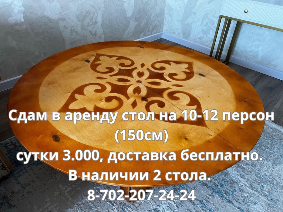 Аренда круглых столов