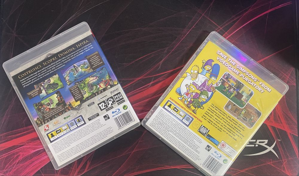 The Simpsons/Civilisation PS3
