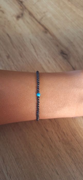 Гривна Седемте чакри с Шунгит