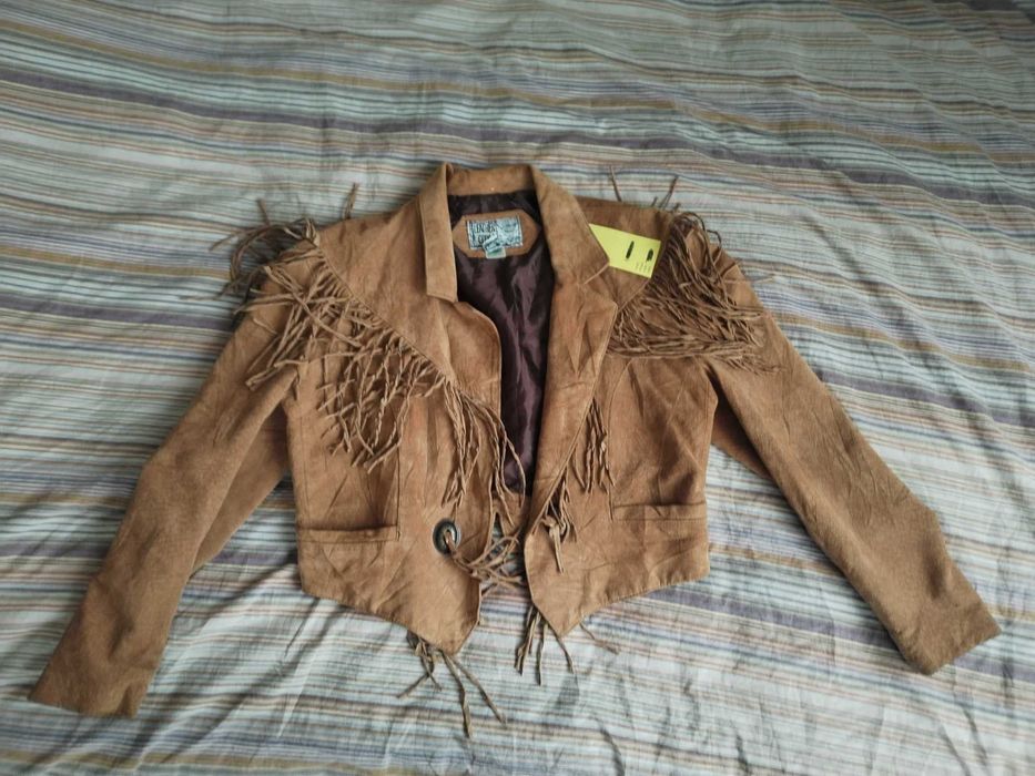geaca leather city originala cu eticheta