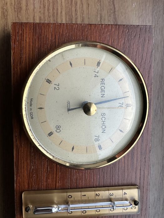 Barometru termometru higrometru Fisher GDR