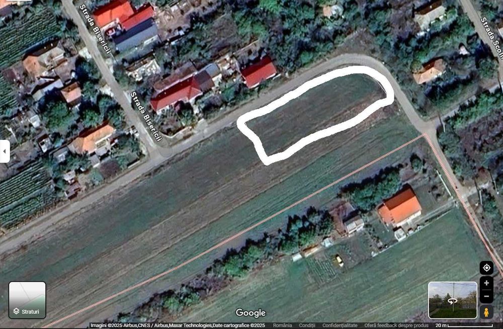 Vand teren Intravilan 1400 MP in Parcul National Comana - Vlad Tepes