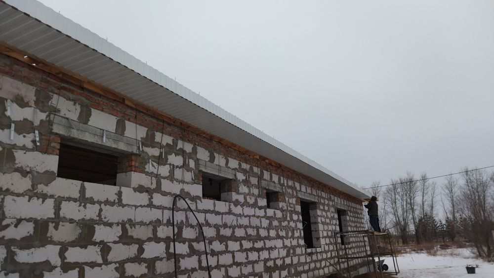 Кровельные работы.