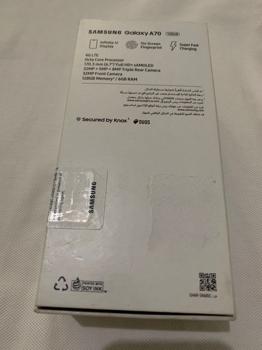 Продается Samsung Galaxy A70