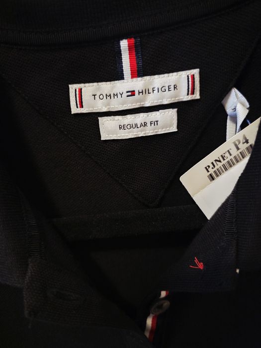 Tricou Polo Tommy Hilfiger Damă - Mărimea S - Negru - NOU cu etichetă
