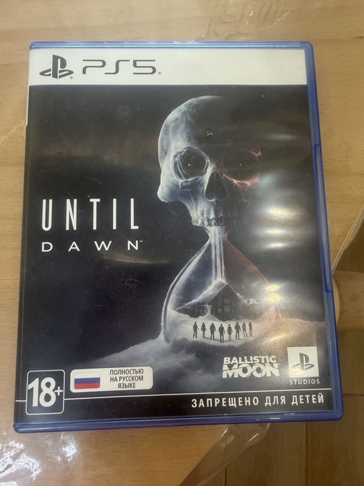 Продам диск until dawn ps5