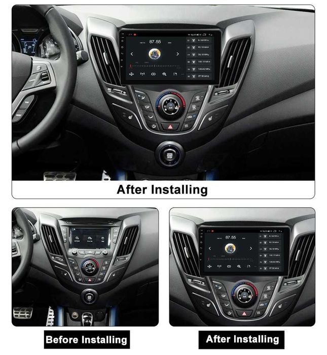 Navigatie Hyundai Veloster 2011 - 2017,  2GB 4GB 8GB Garantie Camera