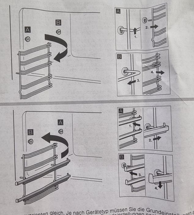 Телескопични решетки за фурна