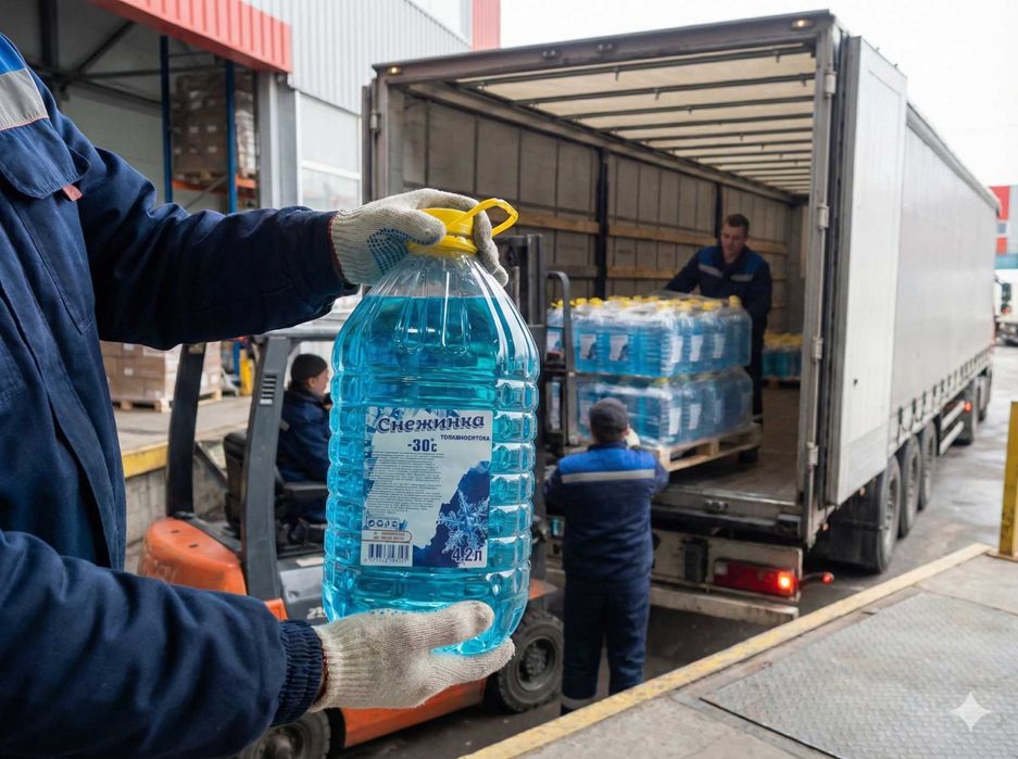 Незамерзающая жидкость оптом. Производитель. Честный градус