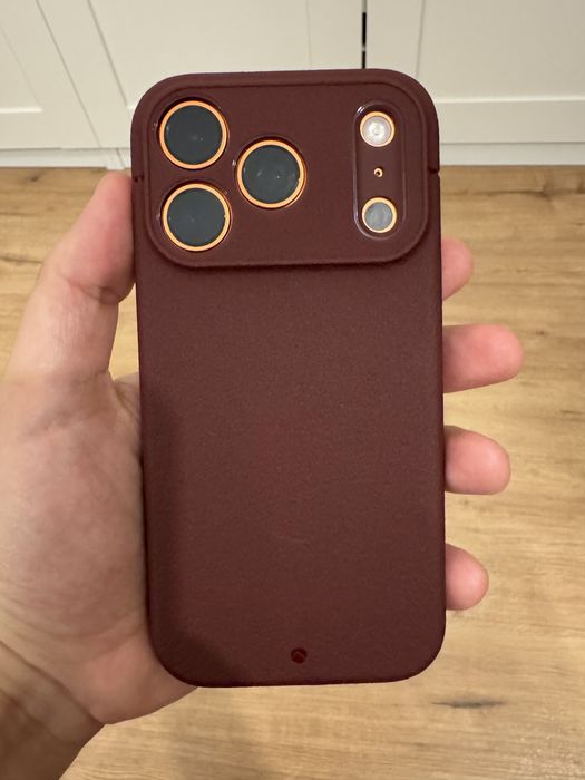 Husa Apple iPhone 17 Pro Caudabe Sheath Canyon