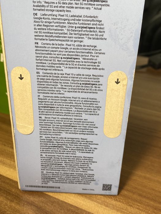 Google Pixel 10 • 128 GB • Indigo