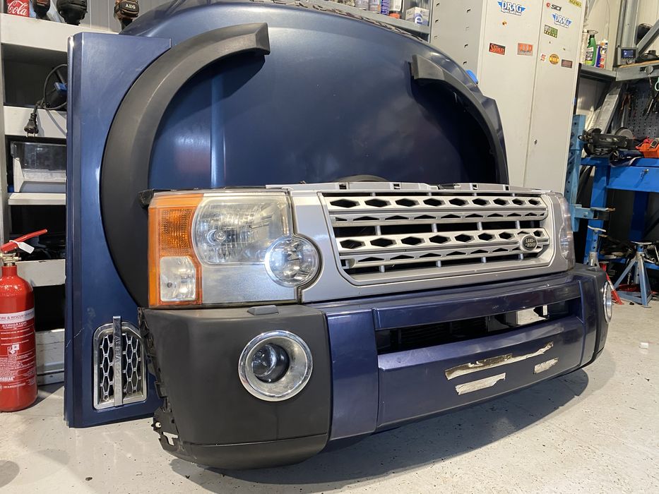 Fata completa Land Rover Discovery 3 capota bara far aripa trager