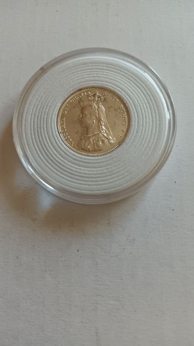 Monedă de argint 1 shilling 1887