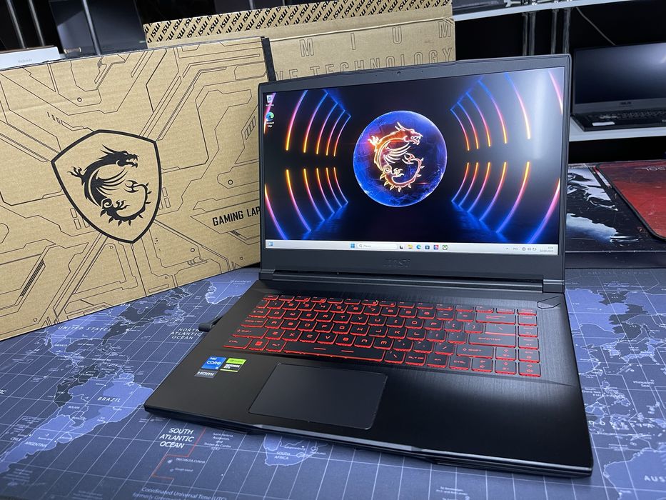 Игровой MSI Thin 15 - Core i5-12450H/8Gb/512Gb/RTX4050