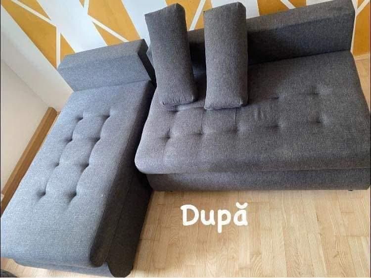 Curatare canapele/igienizare la domiciliu