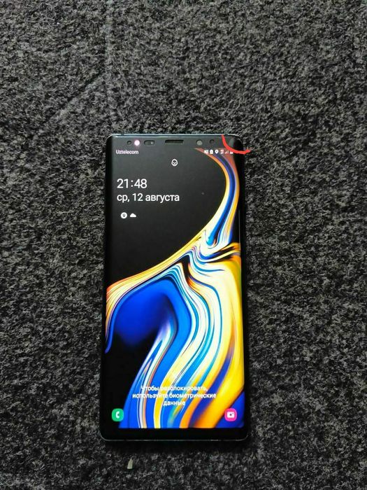 Samsung Not 9 qotmaydi