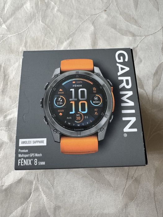 GARMIN FENIX 8 51MM Amoled Saphire
