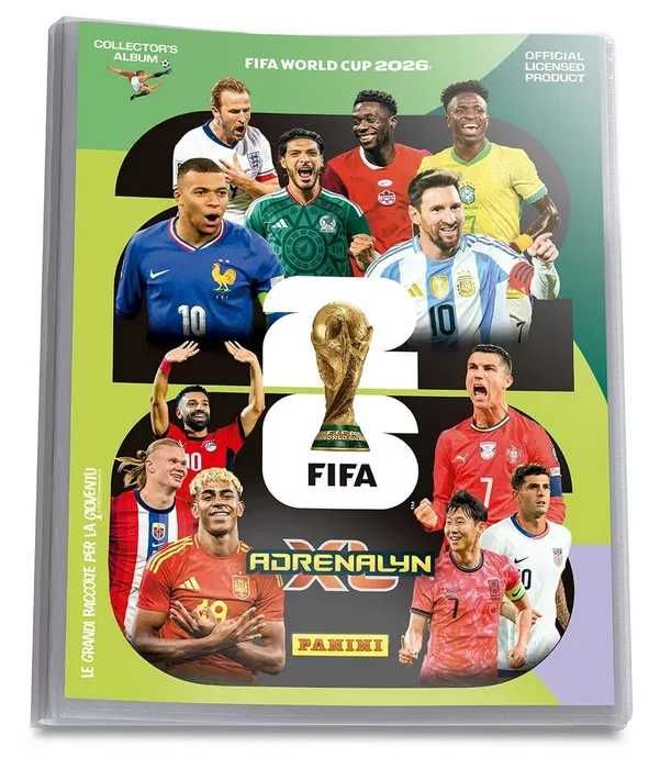 Cartonase Panini Adrenalyn XL World Cup 2026