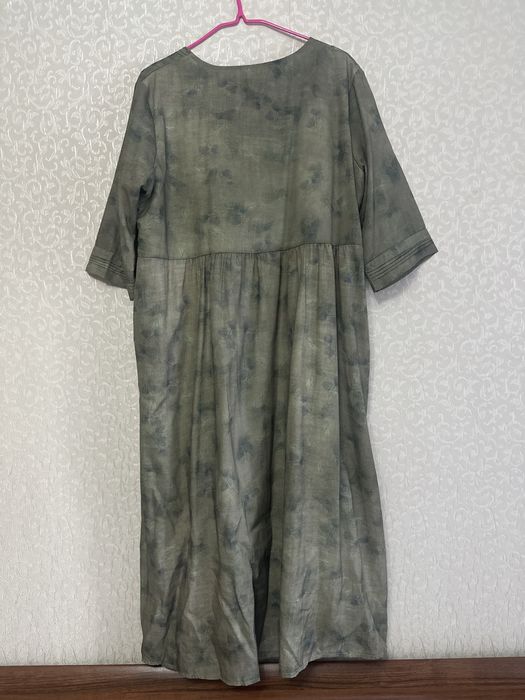 Легкое зеленое платье