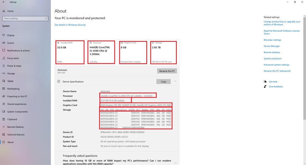 Компютер (игравой) m.2 128GB + 3TB