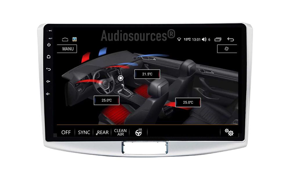 Navigatie VW Passat B6 B7 CC Octacore 6+64 SIM Meniuri MIB carplay