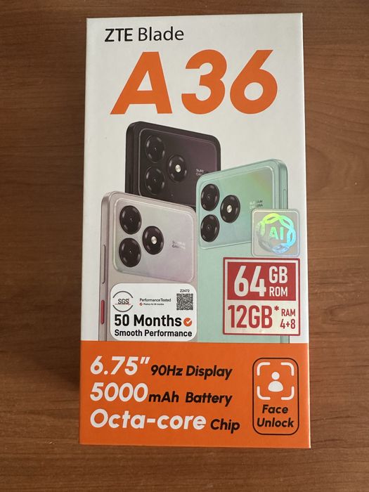Смартфон ZTE Blade A36