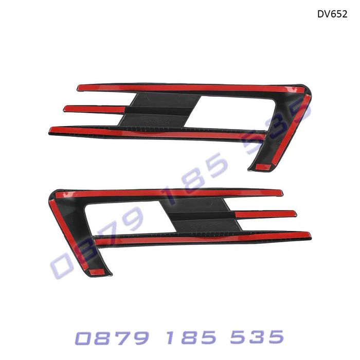 Тунинг решетки халогени предна броня VW Golf 7 2012–2017 голф добавки