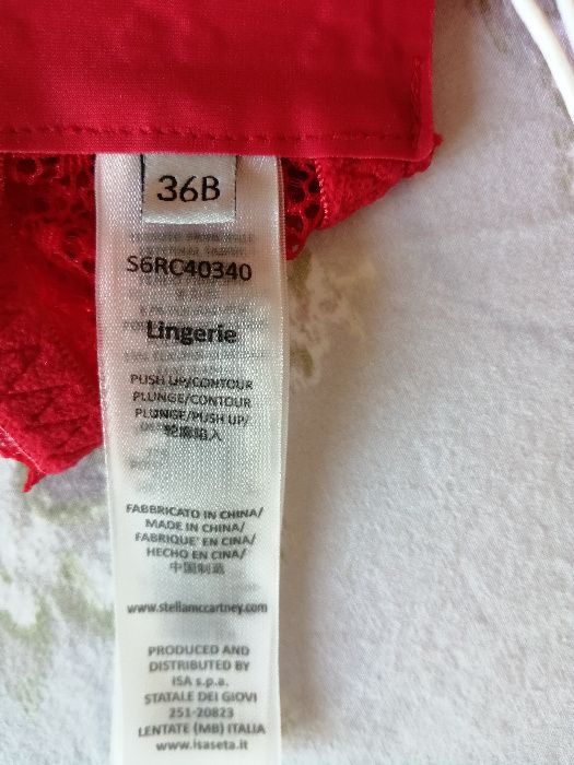 Stella McCartney сутиен повдигащ 36В