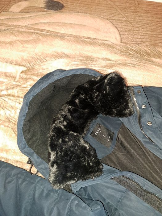 Geacă nouă Iarna albastra masura L