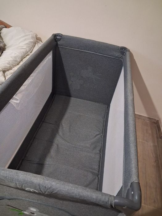 Ново,сгъваемо детско легло и ваничка с източване