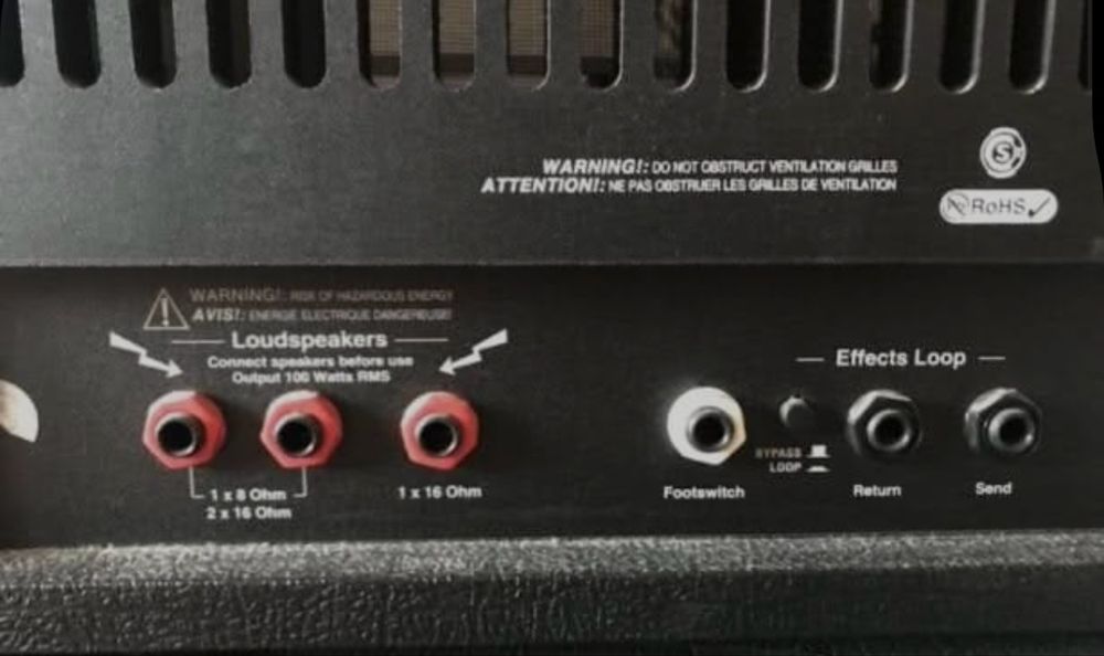 Marshall MA100H Глава 100 вата