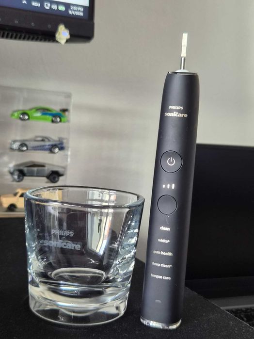 Perie dinți Philips Sonicare DiamondClean Smart HX993B + 6 capete W2 + Garanție 1 an