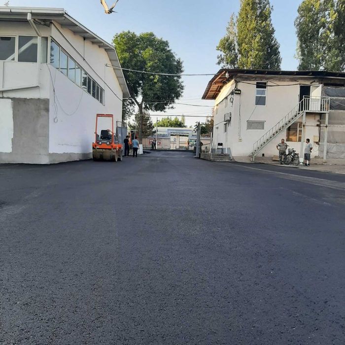 Асфалт хизмати, асфальтирование