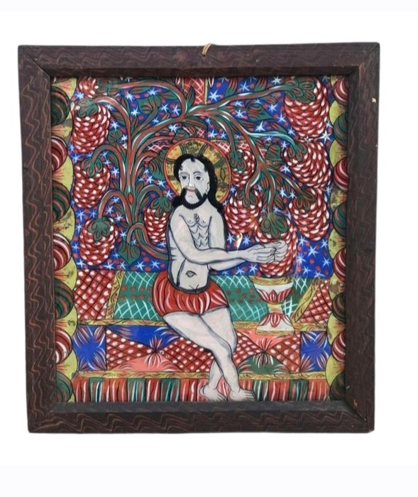 Icoane pictură pe glajă