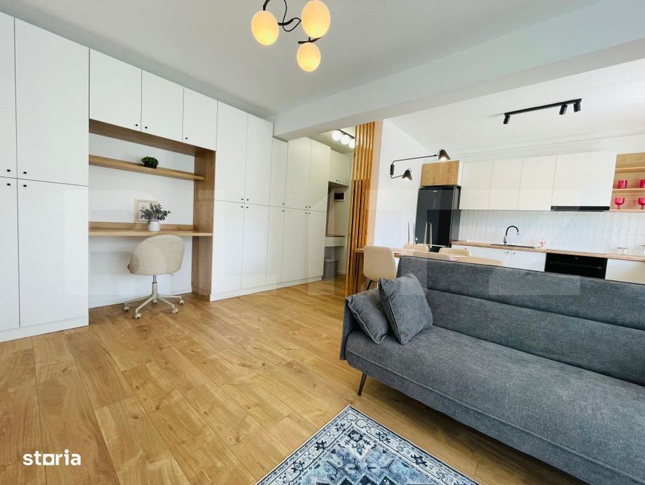 Apartament la cheie, incalzire in pardoseala, parcare subterana, zona