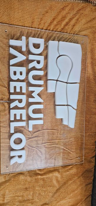 panou luminos led drumul taberelor