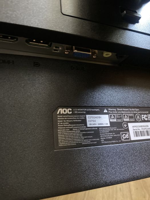 Монитор на запчати